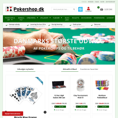 Skærmbillede af Pokershop.dk